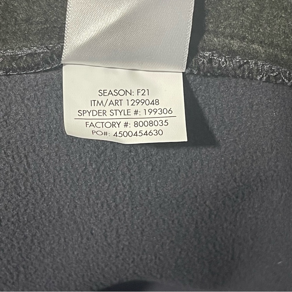 Spyder Half Zip Outbound Sweater, Size XXL - Excellent Condition - Picture 8 of 9